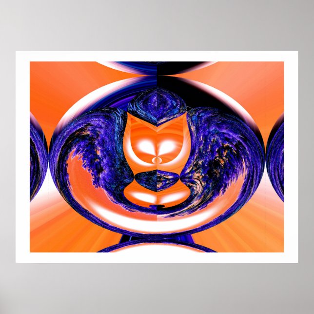 Geisterkatze Poster (Vorne)