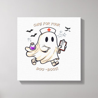 Geisterkrankenschwester mit magischem Trank  Heilm Leinwanddruck