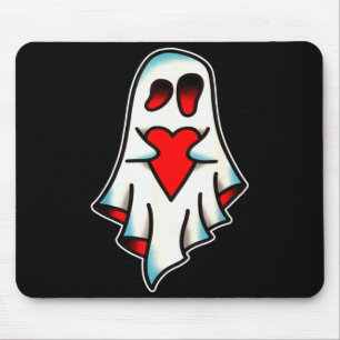 Geisterliebhaber-Herz Mousepad