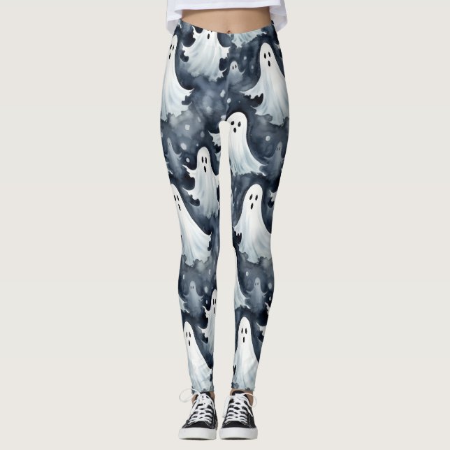 Geistermuster Leggings (Vorderseite)