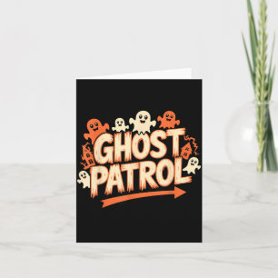 Geisterpatrouille Halloween Lustiger Geist Karte