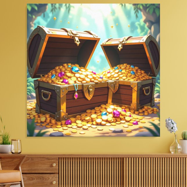 Geisterschiff der Piraten   Leinwanddruck (Insitu (Wohnzimmer))