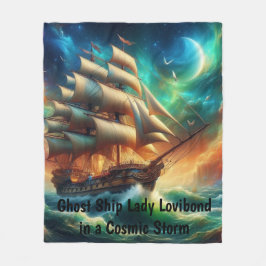 Geisterschiff Lady Lovibond in a Cosmic Storm Fleecedecke