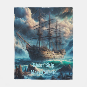 Geisterschiff Mary Celeste - Unheimliches maritime Fleecedecke