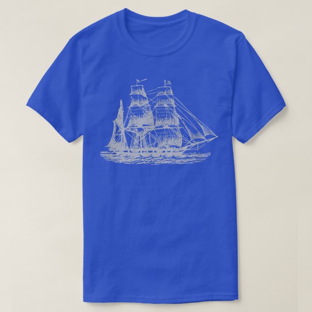 Geisterschiff um Mitternacht T-Shirt (Design vorne)