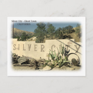 Geisterstadt Silver City Postkarte! Postkarte