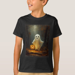 Geisterwanderung im Wald Halloween Kostüme Männer T-Shirt
