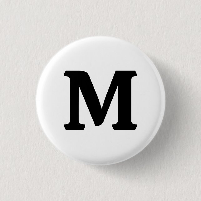 Geisterweiß einfarbig button (Vorderseite)