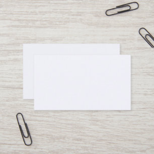 Geisterweiße Visitenkarte
