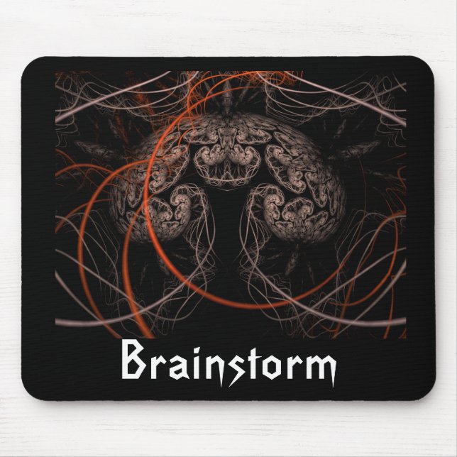 Geistesblitz-Mäusematte Mousepad (Vorne)