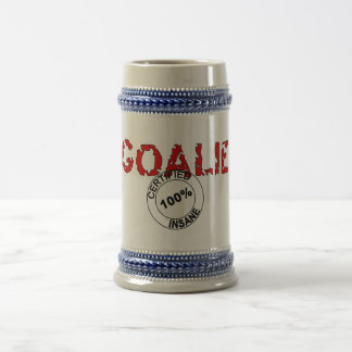 Geisteskranker Tormann Stein Bierglas