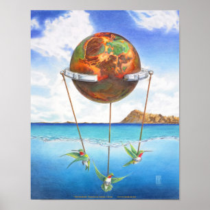 Geistesvögel Poster