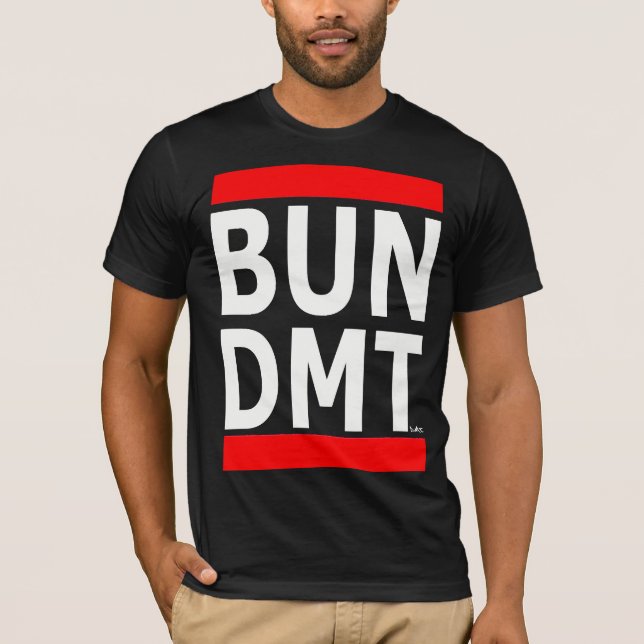 GEISTIGE GRAFFITI DMT - BRÖTCHEN-DMT-ENTWURF T-Shirt (Vorderseite)