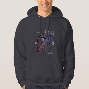 GEISTIGE GRAFFITI DMT - HORUS RA ANKH OM MANI HOODIE