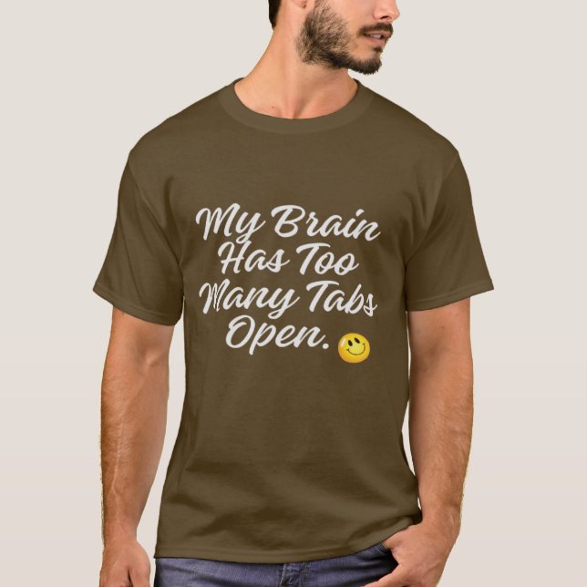Geistige Überlastung T-Shirt (Vorderseite)