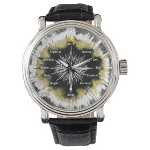 Geistiger Kompass Armbanduhr