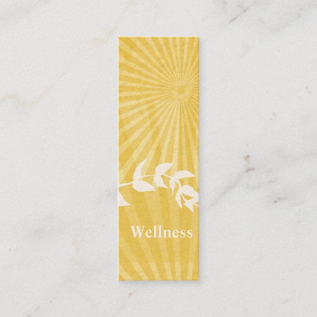 Geistiger Meditations-Trainer Mini Visitenkarte (Vorderseite)