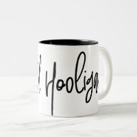 Geistiger Rowdy-große Skript-Tasse