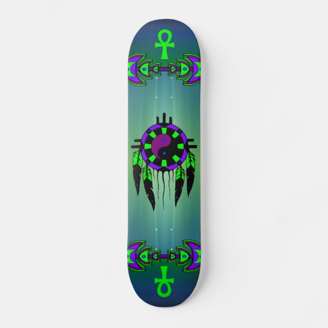 Geistiges magisches Skateboard - besonders (Vorderseite)