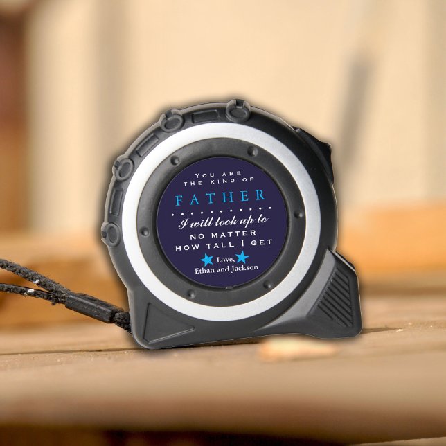 Geistlicher Vatertag oder Geburtstag Maßband (Dad's birthday or Father's day Gift sentimental tape measure.)