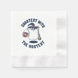 Geistreichste Lustige Gruselige Hexe Serviette