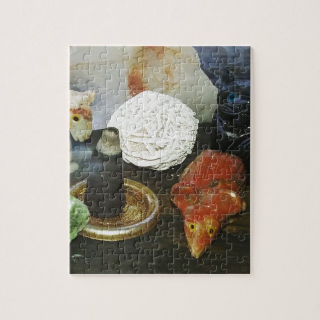 Geisttiere, Kristalle und Räucherstäbchen Puzzle (Vertikal)