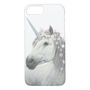 GeistUnicorn mit Blumen in der Mähne Case-Mate iPhone Hülle