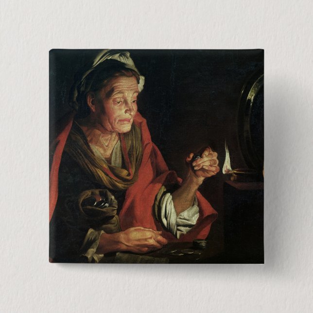 Geiz Button (Vorderseite)