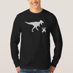 Gejagt durch einen Dinosaurier T-Shirt