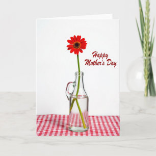 Gekachelte Blumen Happy Mothers Day Karte