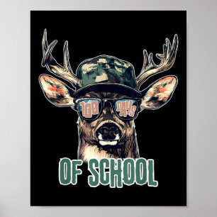 Gekaufte 100 Tage Schul-Hirschjagd Junge Mädchen 1 Poster