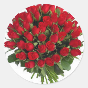 GEKENNZEICHNET RUNDER AUFKLEBER