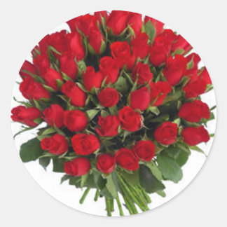 GEKENNZEICHNET RUNDER AUFKLEBER