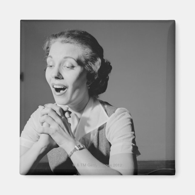 geklammerte Hände Magnet (Vorne)