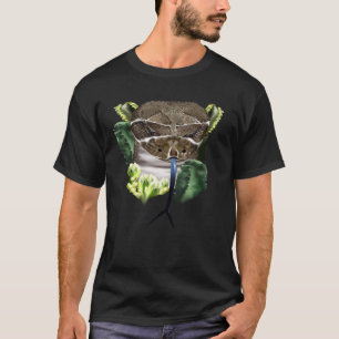 Geklapper-Schlangen-Gesichts-T - Shirt