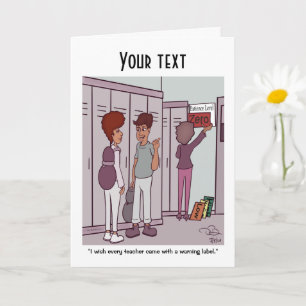 geklappte Grußkarte Karte