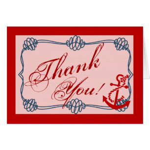 Geklappter Dankeschön Kartenarsenklumpen