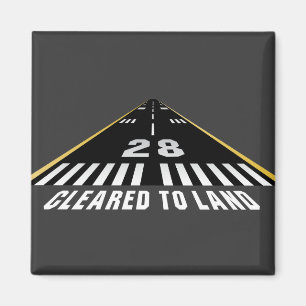 Geklärt, um Rollbahn zu landen Magnet