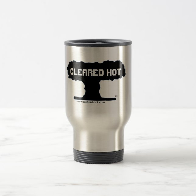 Geklärte heiße Reise-Kaffeetasse Reisebecher (Mittel)