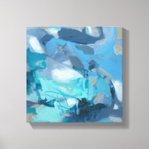 geknackt leinwanddruck