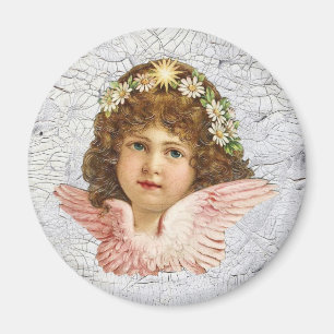 Geknisterter Engel Magnet