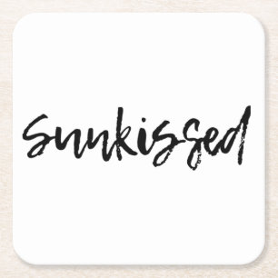 gekocht rechteckiger pappuntersetzer