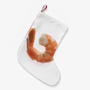 Gekochte Garnele Kleiner Weihnachtsstrumpf