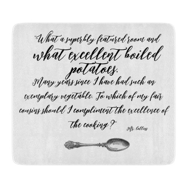 gekochte Kartoffeln Schneidebrett (Vorderseite)