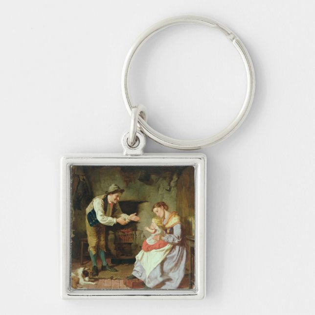 Gekommen zum Vati Schlüsselanhänger (Vorne)