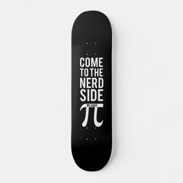 Gekommen zur Nerd-Seite Skateboard (Vorderseite)