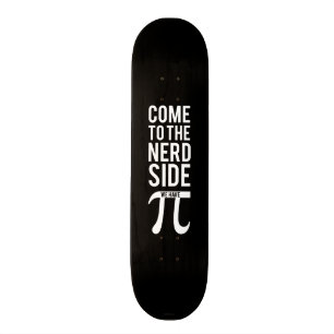 Gekommen zur Nerd-Seite Skateboard