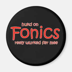 Geköpft auf Fonics Reely Werken Fer Meer Magnet