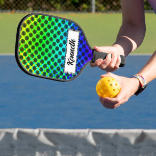 Gekreuzte Räder von Kenneth Yoncich Pickleball Schläger