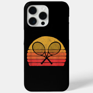 Gekreuzte Tennis-Schläger Retro 80er Sonne Vintage Case-Mate iPhone Hülle